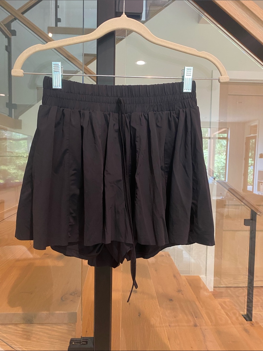 AS revival black butterfly shorts small